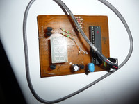 Плата термометра на Atmega 8 и датчике ds18B20