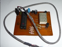 Термометр на Atmega 8 и датчике ds18B20