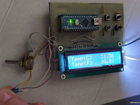 Термометр на arduino nano и LCD 1602